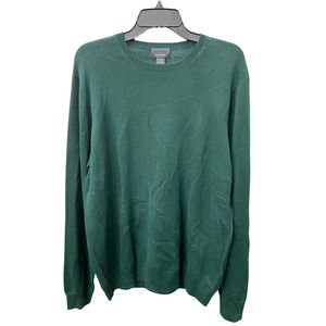 State Fusio Green Sweater XXL - Men's Crew Neck Pullover